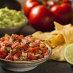 Pair your salsa with some crispy tortilla chips.