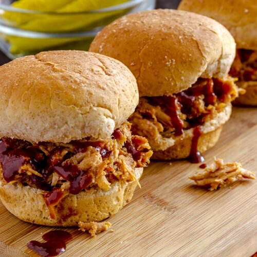 Pulled pork sandwiches are one great dish you can make with a slow cooker.