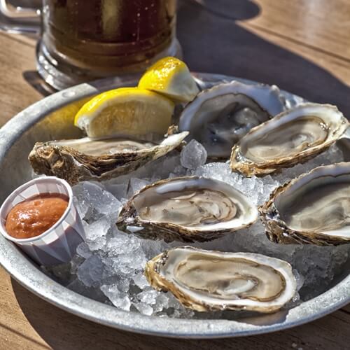 Serve your oysters as soon as they’re shucked.