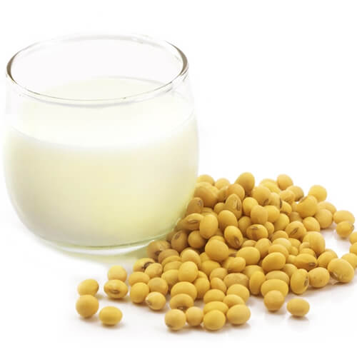 Soy milk is a popular substitute for cow’s milk.
