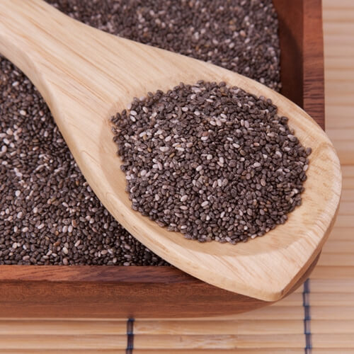 These tiny seeds are full of magnesium, phosphorous, calcium, fiber, antioxidants and protein.