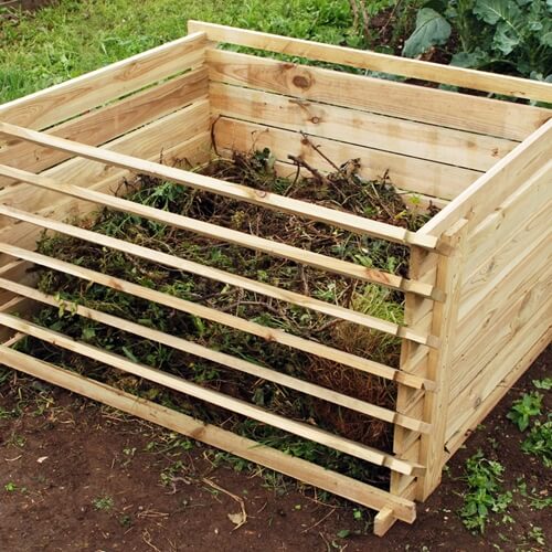 Try composting to turn your used kitchen scraps into healthy soil to grow your own produce.