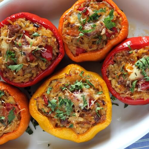 What is your favorite stuffed pepper filling?